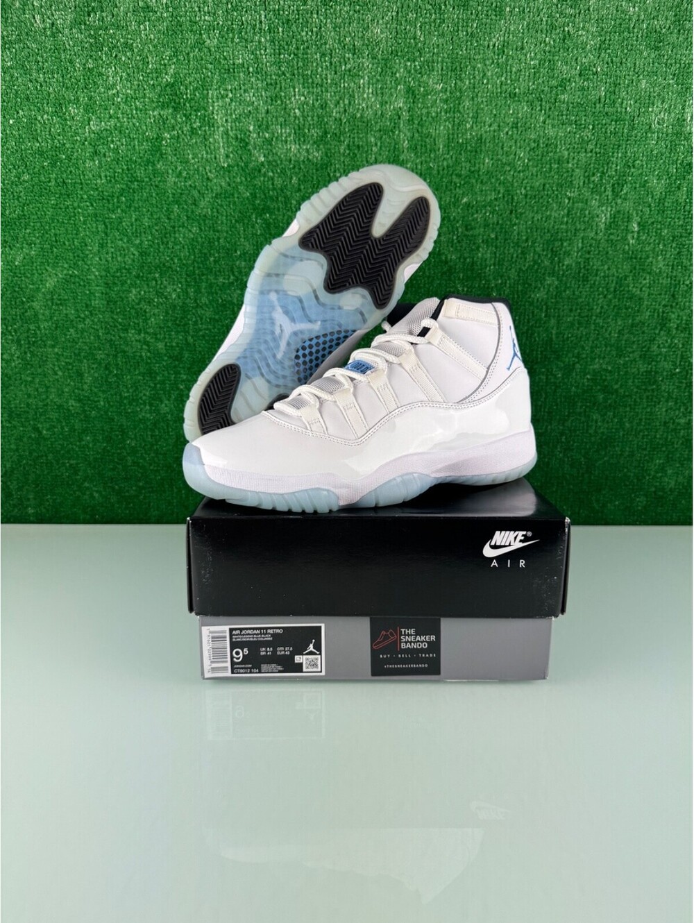 Size 9.5 - Air Jordan 11 Retro 2024 Legend Blue / Columbia